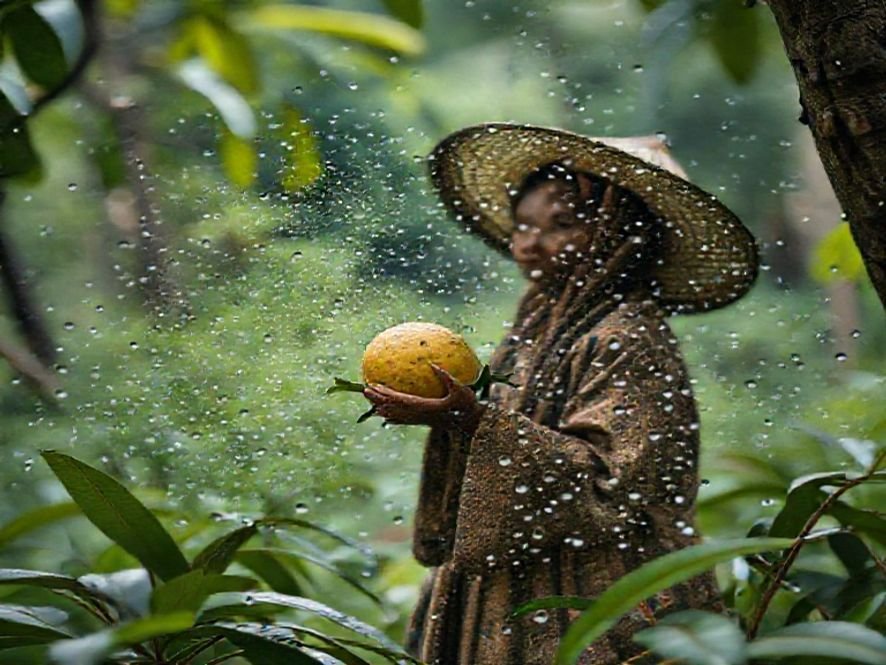 Cadeira YAMASORO: O Foco na Almofada Macia (Esponja Nativa e Algodão PP) para o Assento.