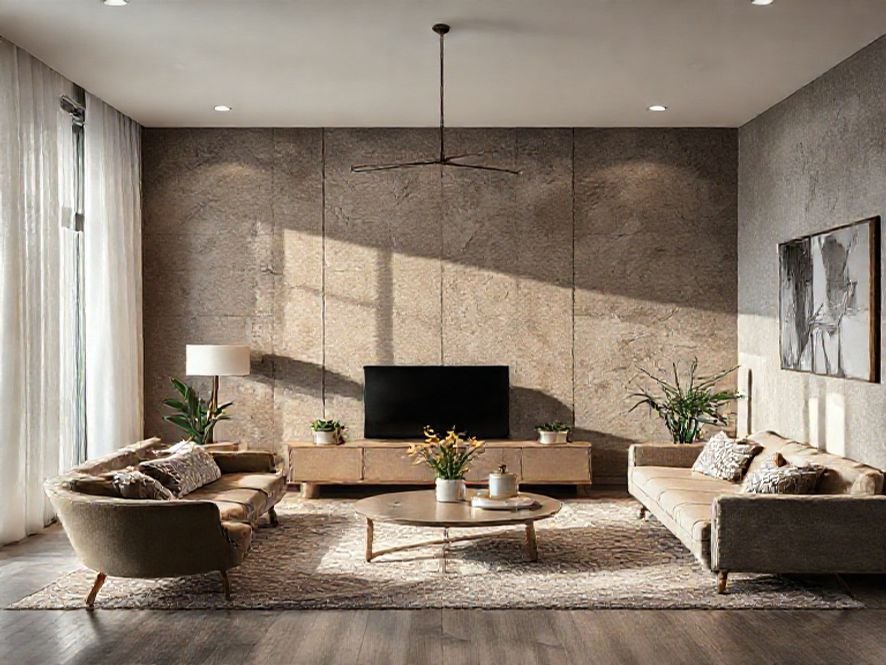 Como o Design Moderno com Acabamento Cromado Valoriza a Decoração do Salão?