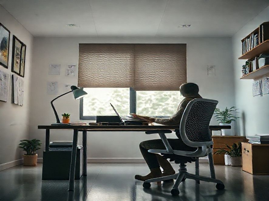 Comparativo: Elements Astra (6 Níveis) vs. Cadeira de Escritório Comum (Foco na Ergonomia)