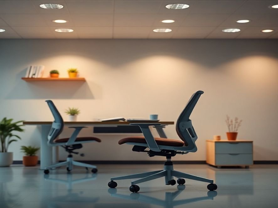 Design Ergonômico Curvo: O Design com Acolchoamento Duplo para o Suporte Ideal.