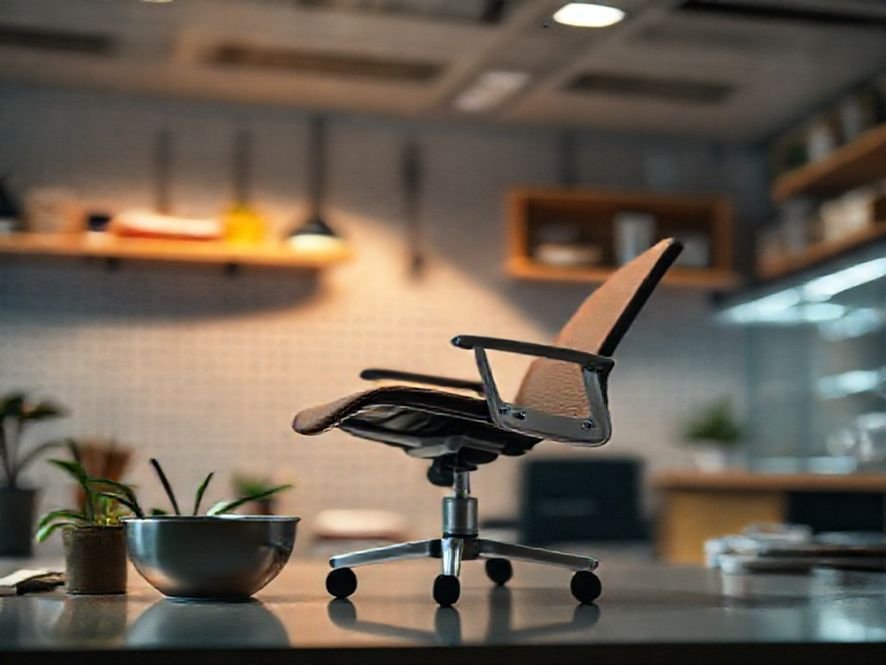 Design Ergonômico Curvo: O Foco na Postura Correta e no Suporte Lombar.