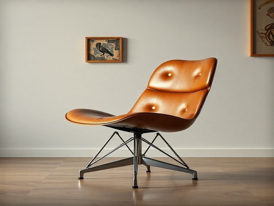 Eames DSW: Análise da Altura do Encosto (81 cm) e o Suporte para as Costas.