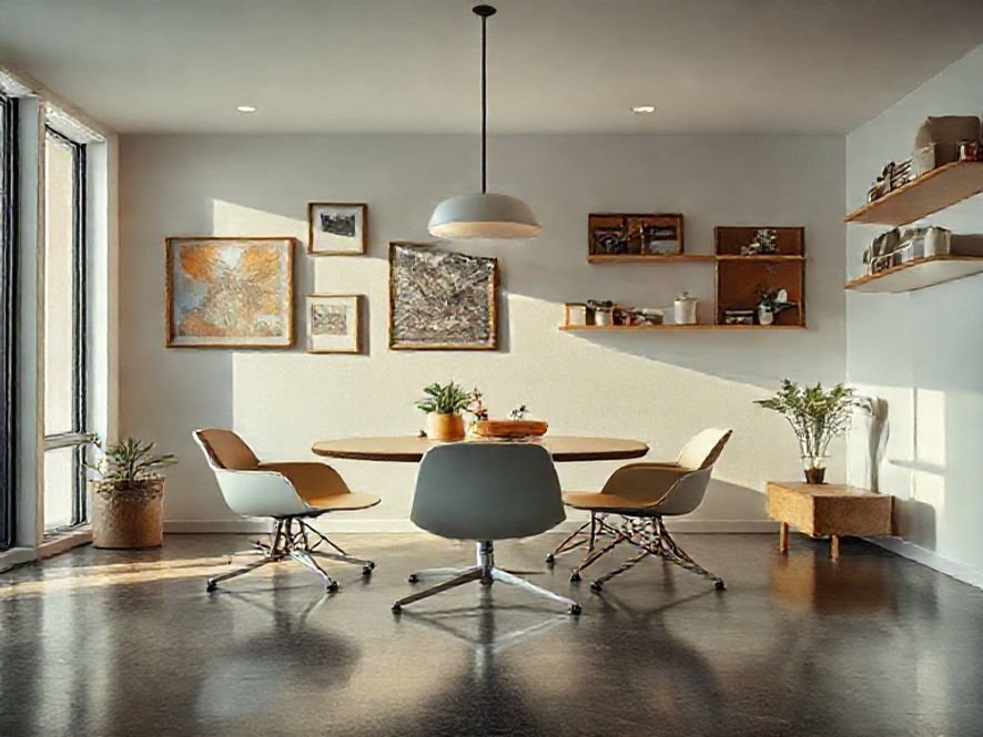 Eames DSW: O Design que Combina com Ambientes Modernos.