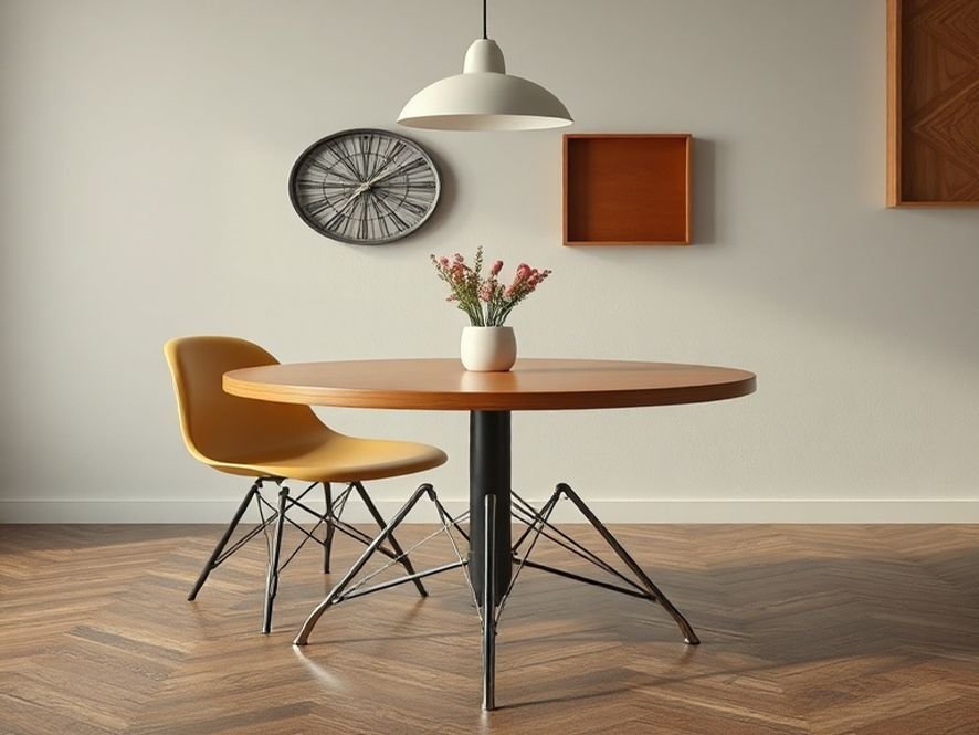 Eames DSW: O Design que Se Adapta a Mesas de Diferentes Formatos.