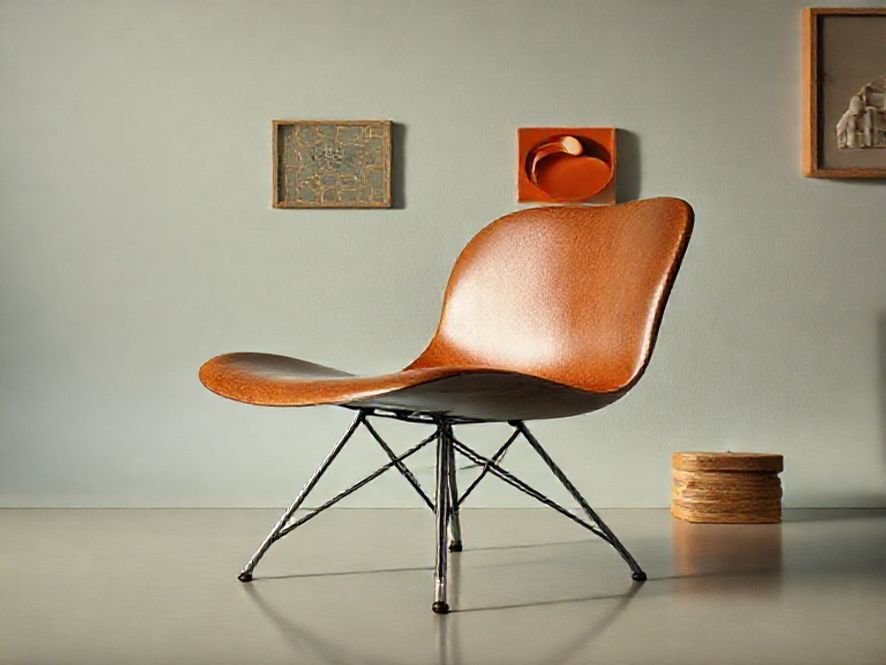 Eames DSW: O Foco na Funcionalidade (S/ Apoio para os Pés) e no Design Simples.