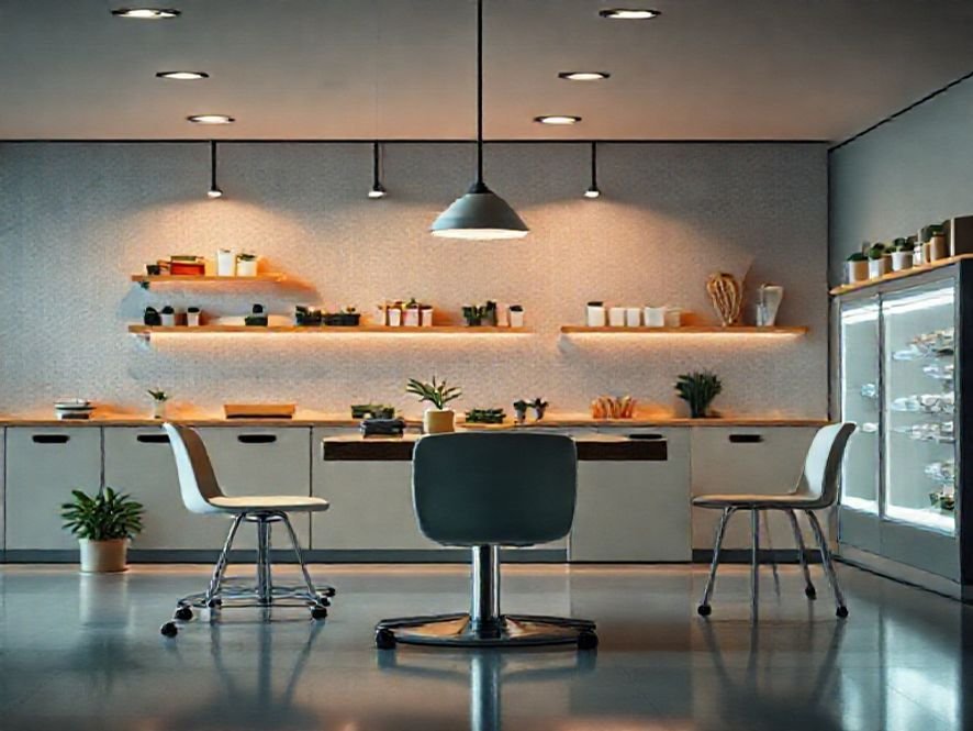 Ergonomia da Cadeira Conthey: Tudo sobre o Design Compacto e o Estofado Macio