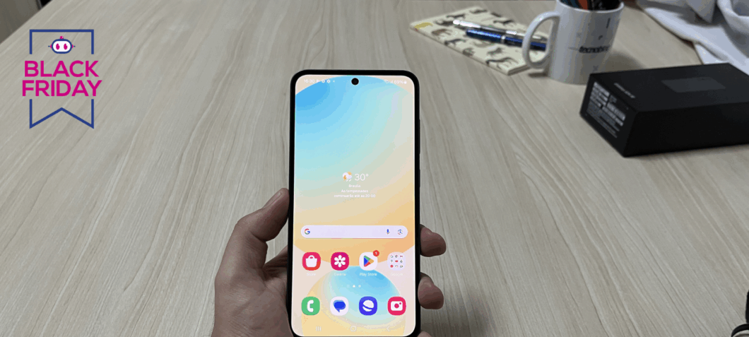 Galaxy S24 FE de 256 GB cai para R$ 2.474 na Black November do Mercado Livre - Imagem do artigo