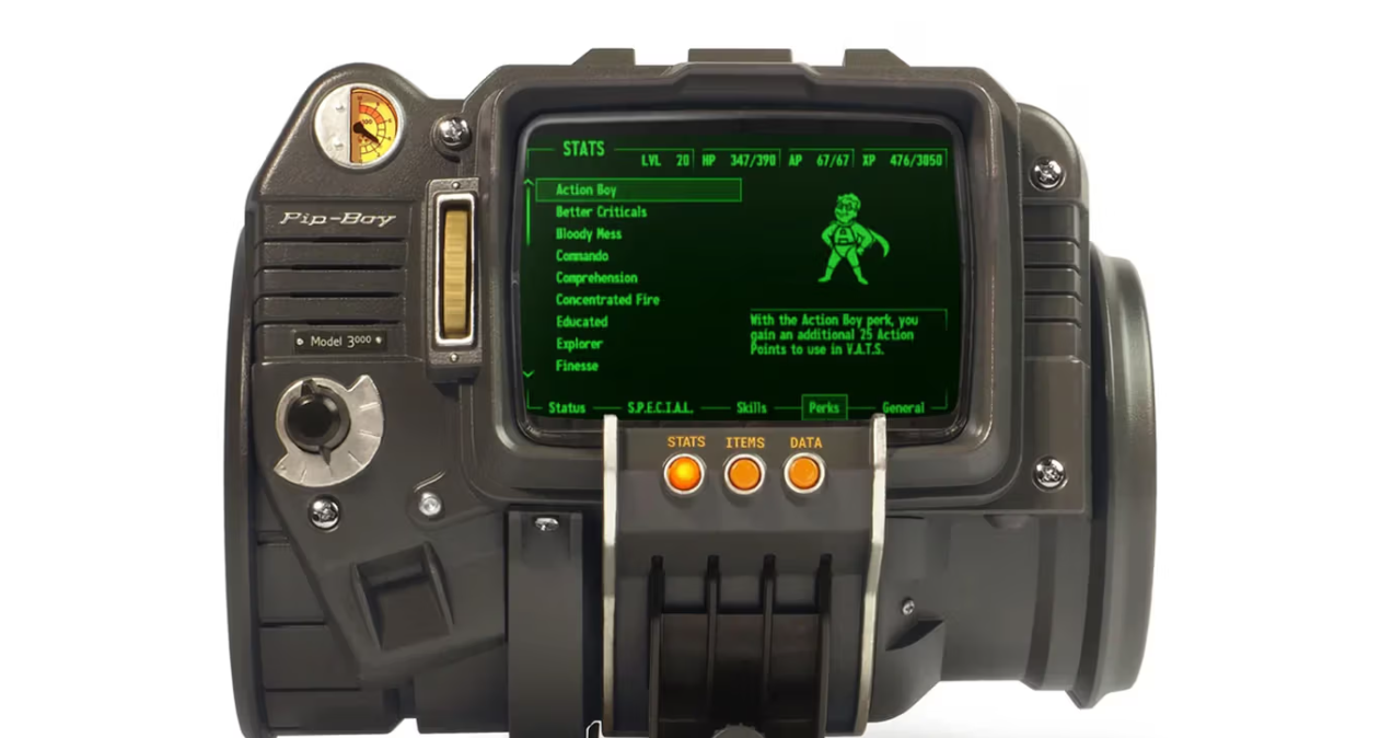Réplica do Pip-Boy 3000 de metal custa US$ 300 - Imagem do artigo