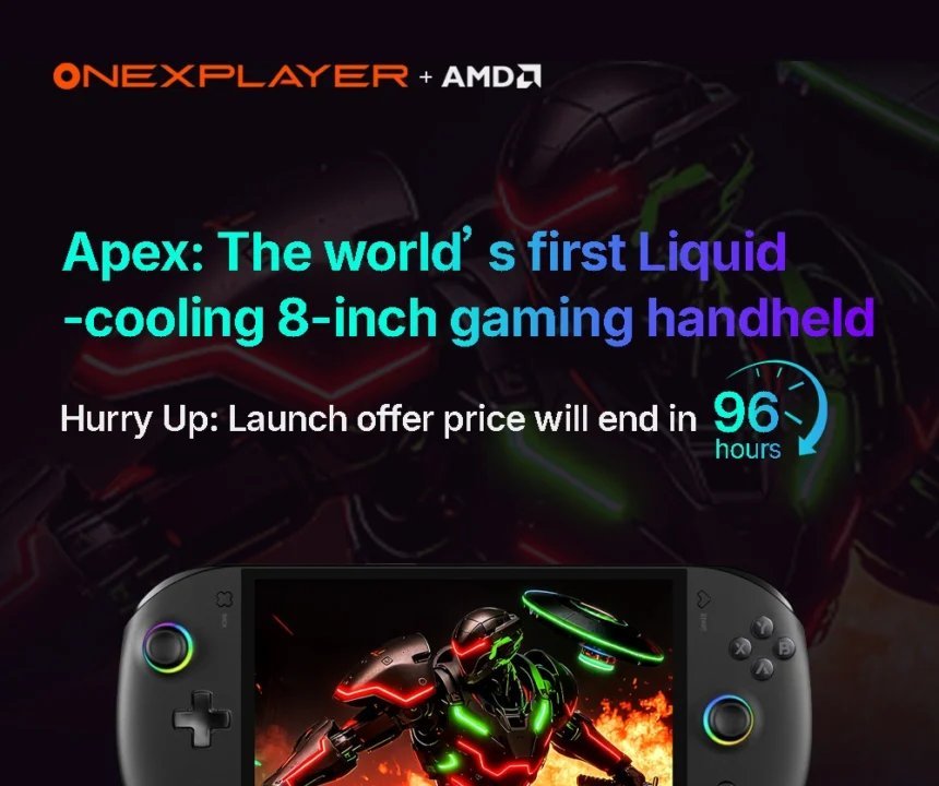 OneXFly Apex fica até US$ 200 mais caro por escassez de RAM - Imagem do artigo original