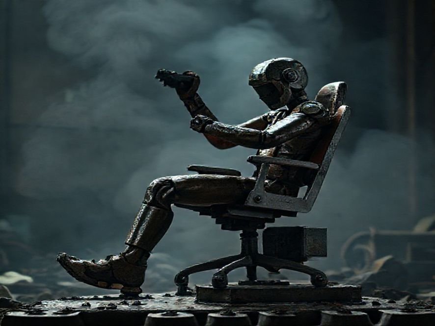 Mecanismo de Metal: A Poltrona Azera e a Robustez no Ajuste de Posição.