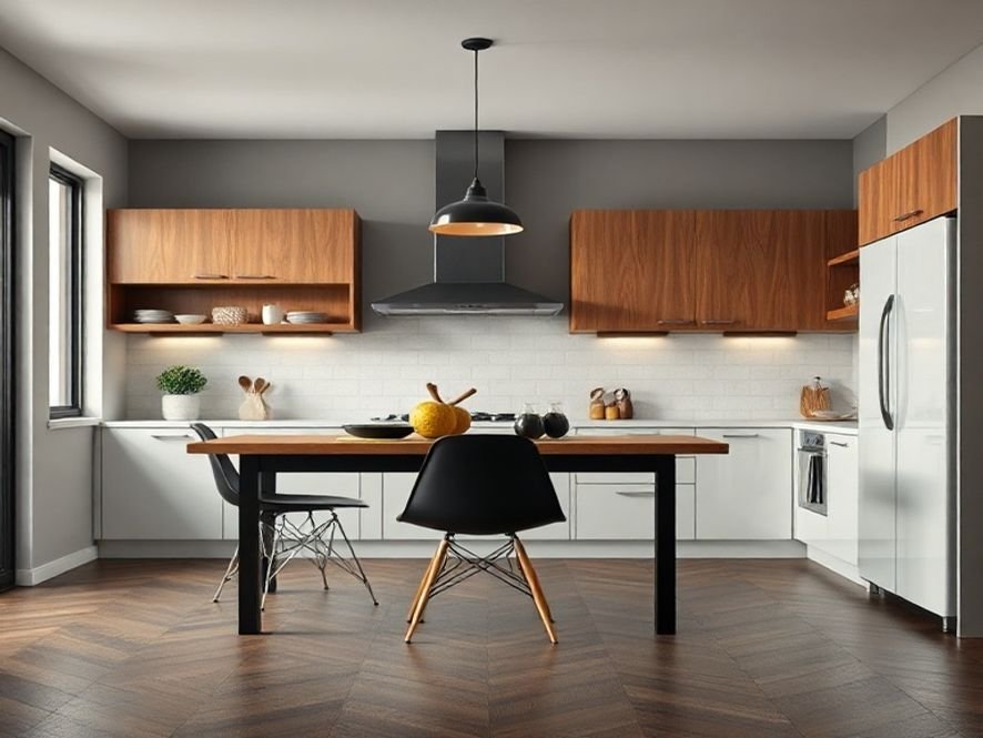 Melhor Cadeira para Cozinha Moderna: Eames DSW Preta é a Opção Mais Elegante e Funcional?