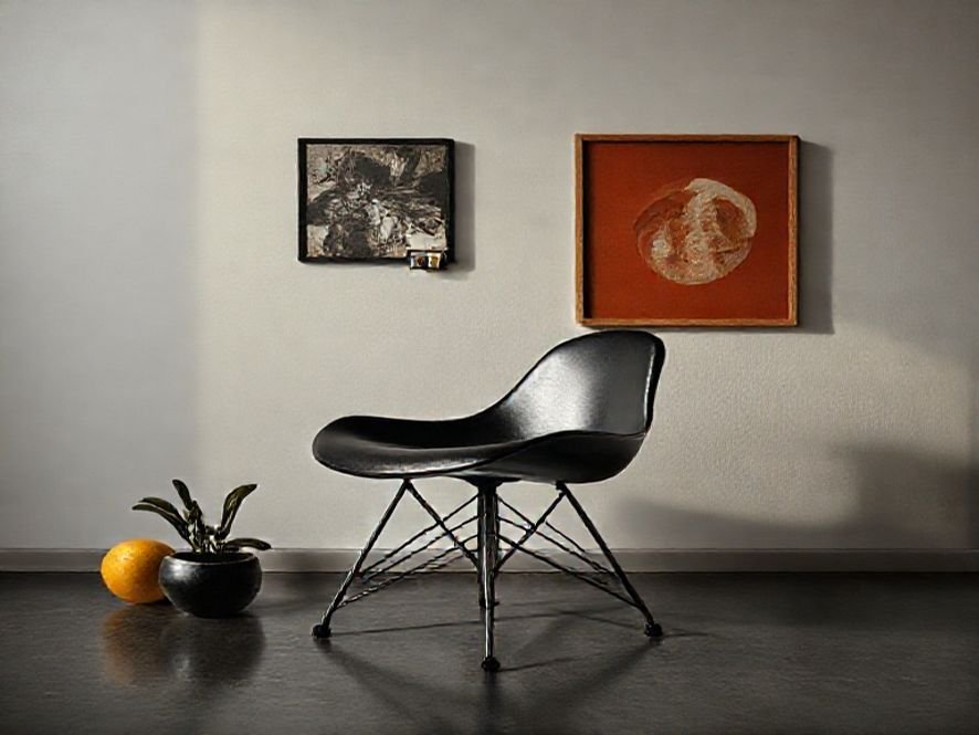 Polipropileno Preto: A Resistência e o Design Clássico que Elevam a Eames DSW.