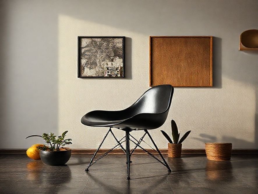 Polipropileno Preto: Por Que o PP É Crucial para a Forma Orgânica e Durável da Eames DSW.