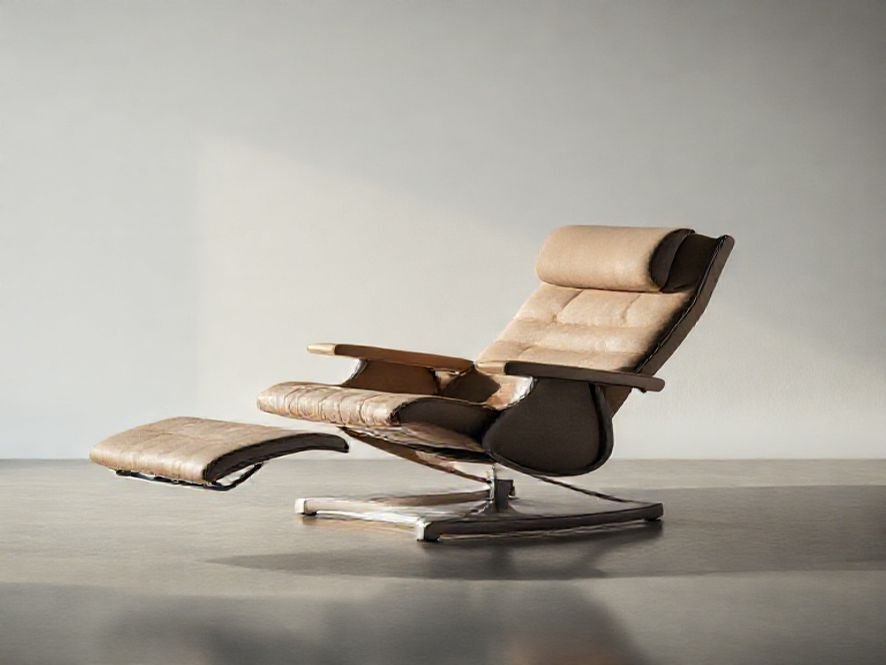 Poltrona Azera Tilting: O Mecanismo de Inclinação para o Descanso Ideal.