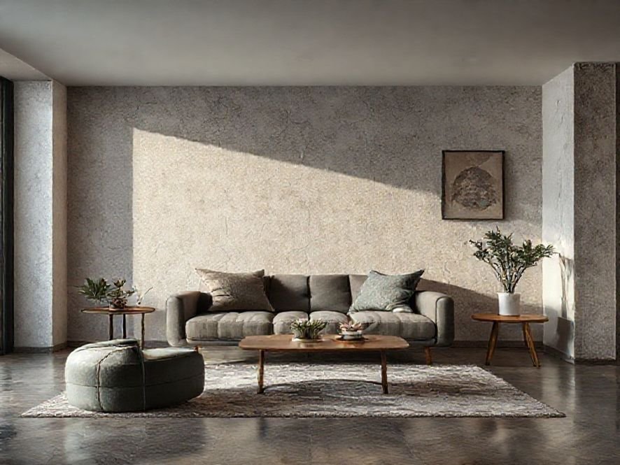 Poltrona Grécia Boucle CRU: Design Moderno e Estrutura Acolhedora para o Lazer