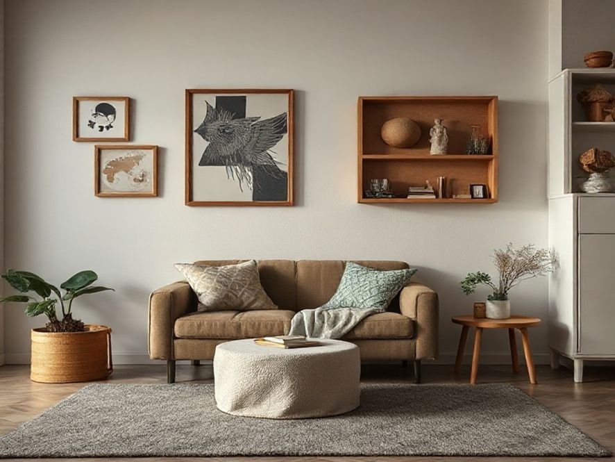 Poltrona Grécia Boucle CRU: Por que o Tecido Bege é a Tendência do Ano em Mobiliário.