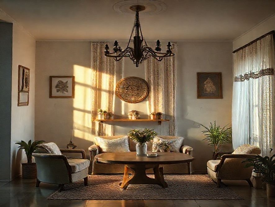 Poltrona Grécia Decorativa: O Que a Cor CRU/Bege Adiciona em Luminosidade.