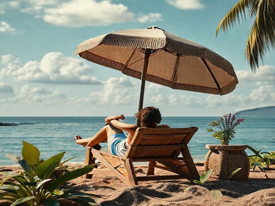 Poltrona Grécia Orgânica: A Cadeira que Convida ao Descanso Imediato.