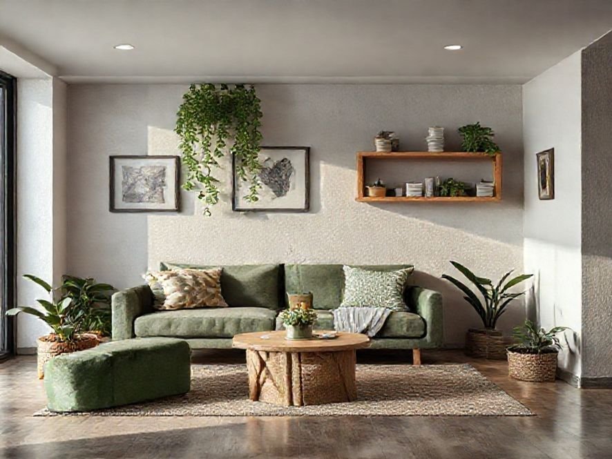 Poltrona Grécia Orgânica: A Melhor Combinação de Dimensões (76x77x80) para Salas Compactas.