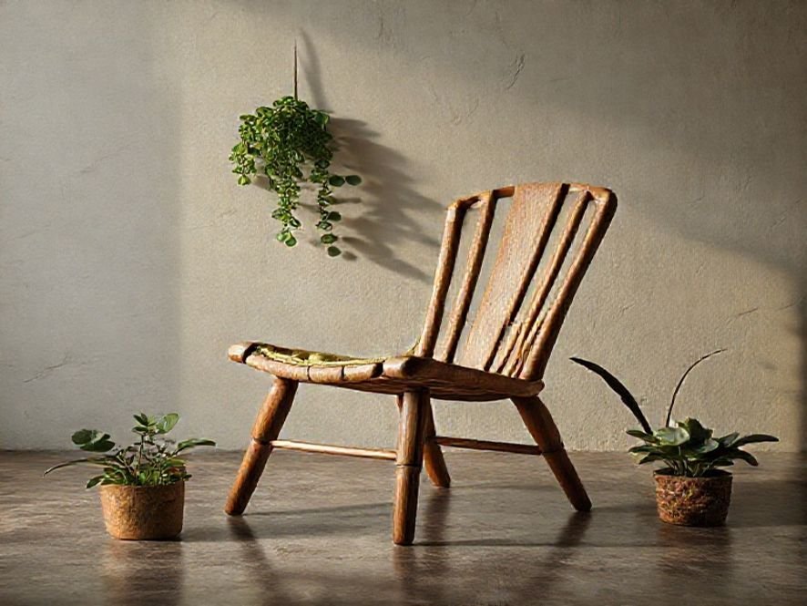 Poltrona Grécia Orgânica: Análise do Design Envolvente e Suporte do Corpo