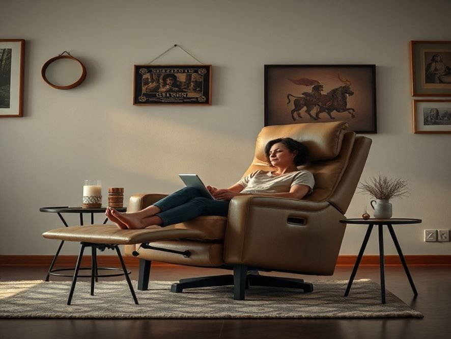Poltrona Reclinável Estoril: A Poltrona que Otimiza Seus Momentos de Lazer e Pausa