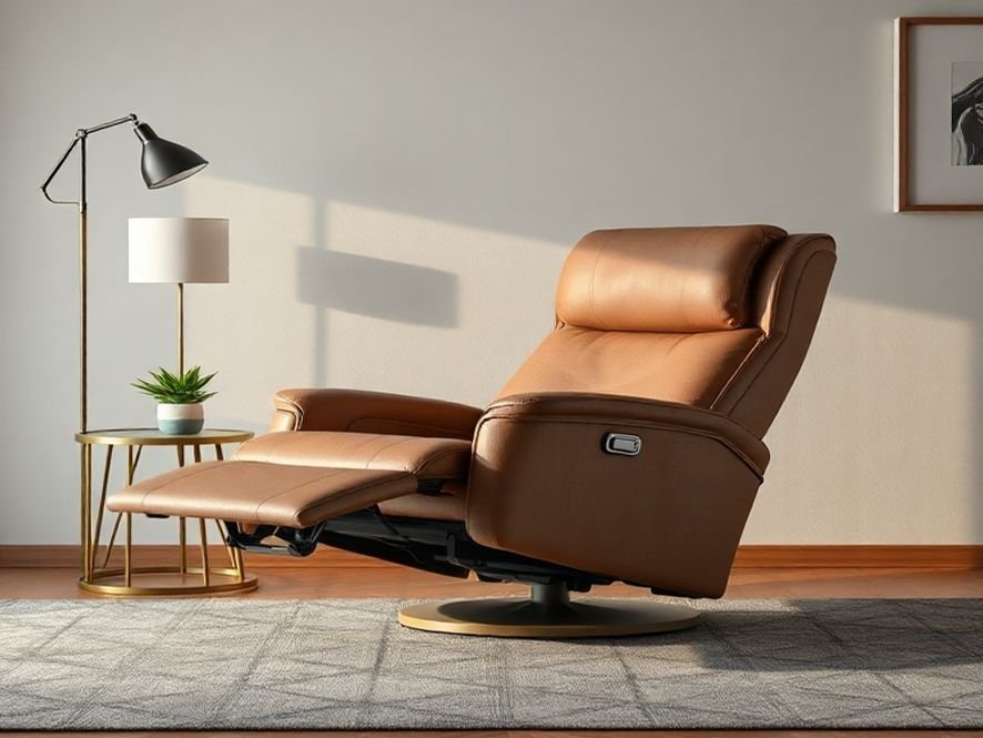 Poltrona Retrátil/Reclinável: Como o Mecanismo Tilting Ajuda na Postura e Relaxamento.