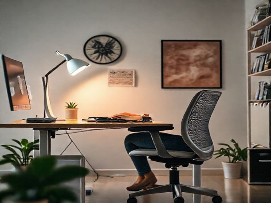 Por que a Cadeira Ergonômica é a Opção para Quem Busca Saúde e Produtividade no Home Office?