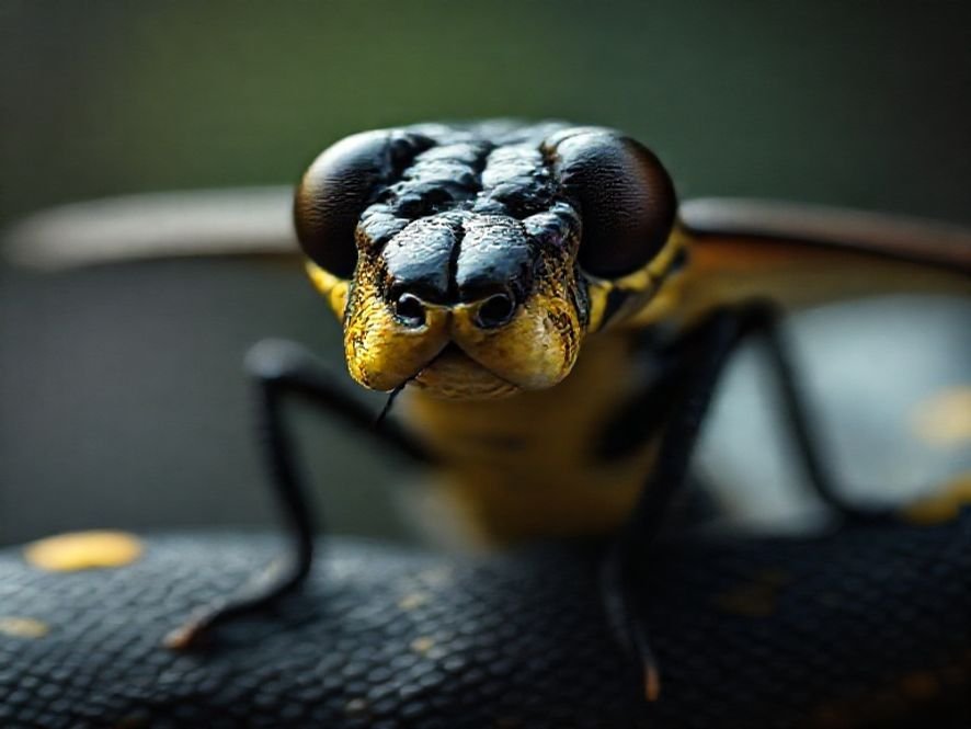 Preto e Dourado Python Fly: A Cadeira Gamer Que É Sinônimo de Luxo, Ergonomia e Performance.