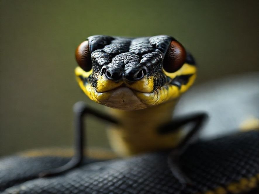 Preto e Dourado Python Fly: A Cadeira Gamer Que Sai do Comum e Entra na Categoria Premium.