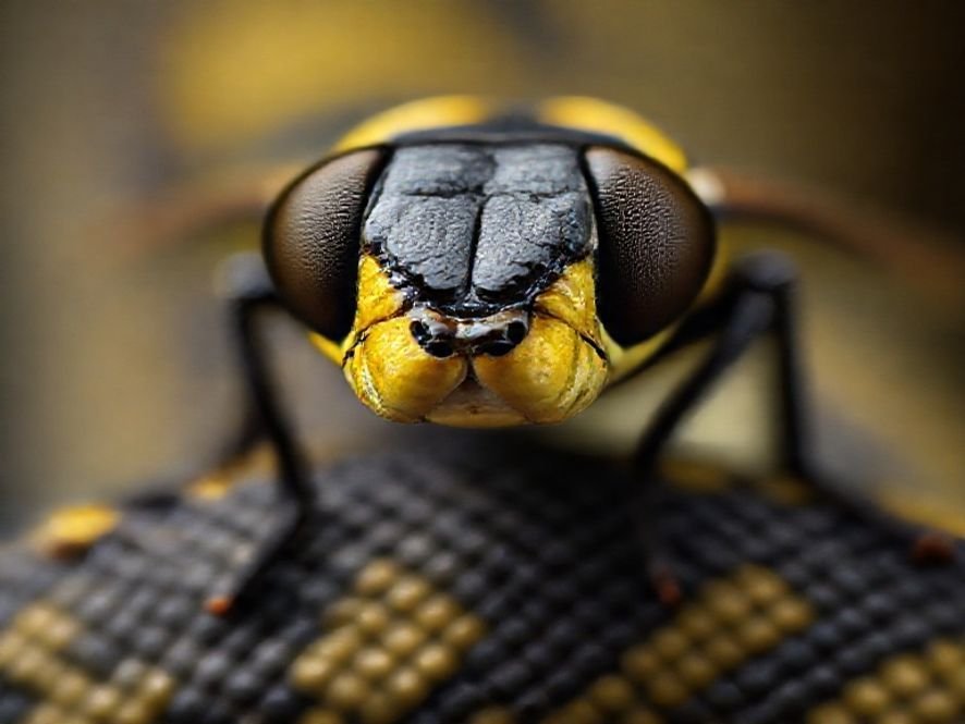 Preto e Dourado Python Fly: O Design Que Se Destaca pela Elegância e Agressividade.
