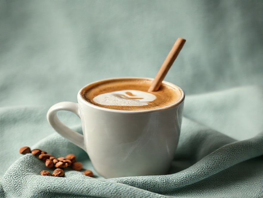 Suede Capuccino: O Design com Tecido Macio para Suporte Confortável.