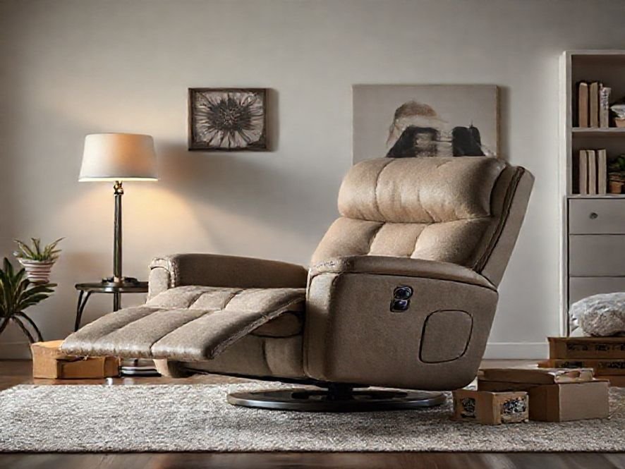 Unboxing e Montagem da Poltrona Reclinável Estoril Suede Veludo