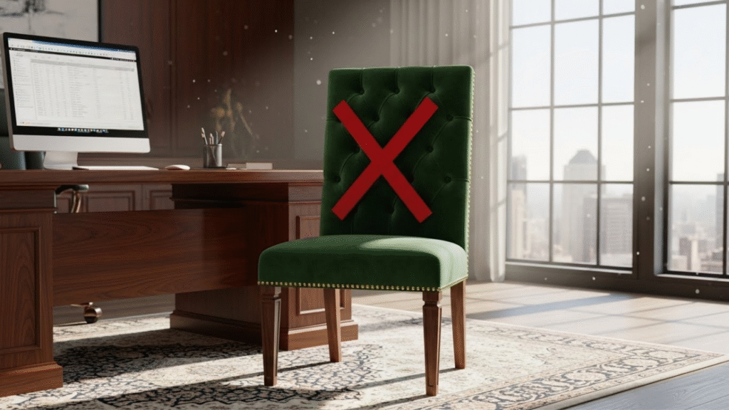 As Piores Escolhas de Cadeiras Que Você Deve Evitar na Sua Lista de Compras