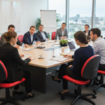 Compacta e Marcante: Cadeira Para Escrivaninha Sem Braço Courvin Vermelho