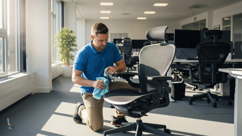 Manutenção e Limpeza de Cadeira Ergonômica: Guia Prático