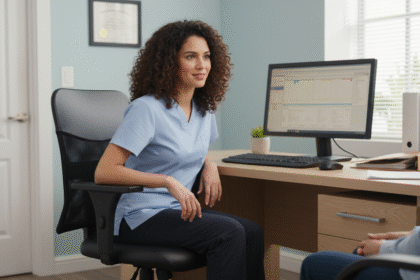 Padrão de Profissional: Cadeira Para Computador Ergonômica NR17 Tela Mesh