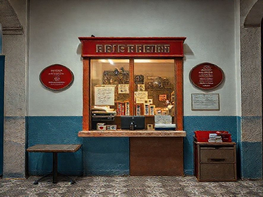 Cadeira de Escritório Fortt Lisboa Secretária: Base Cromada, Rodinha e Tela de Malha Azul.