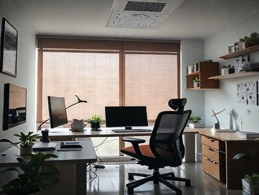 Cadeira Ergonômica Home Office: O Tecido Mesh e a Ventilação Constante.