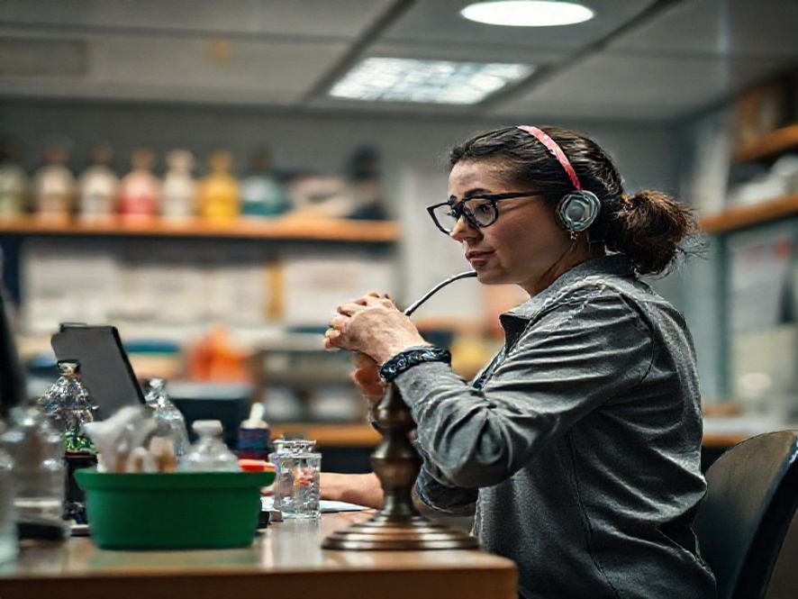 Cadeira Secretária Fortt: O Foco na Altura Ajustável para a Ergonomia.