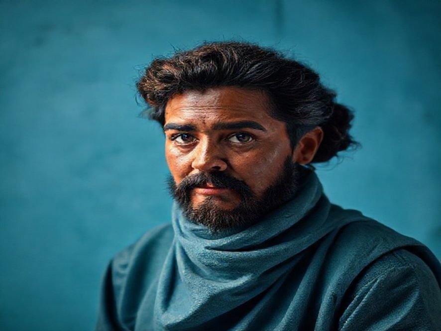 Como a Cor Azul e o Encosto de Malha Criam um Visual Leve e Profissional?