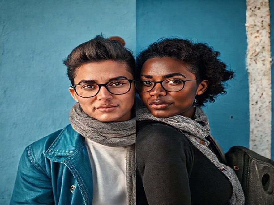 Fortt Lisboa (Azul) vs. Modelos Pretos: O Foco na Personalidade e Estilo Colorido.