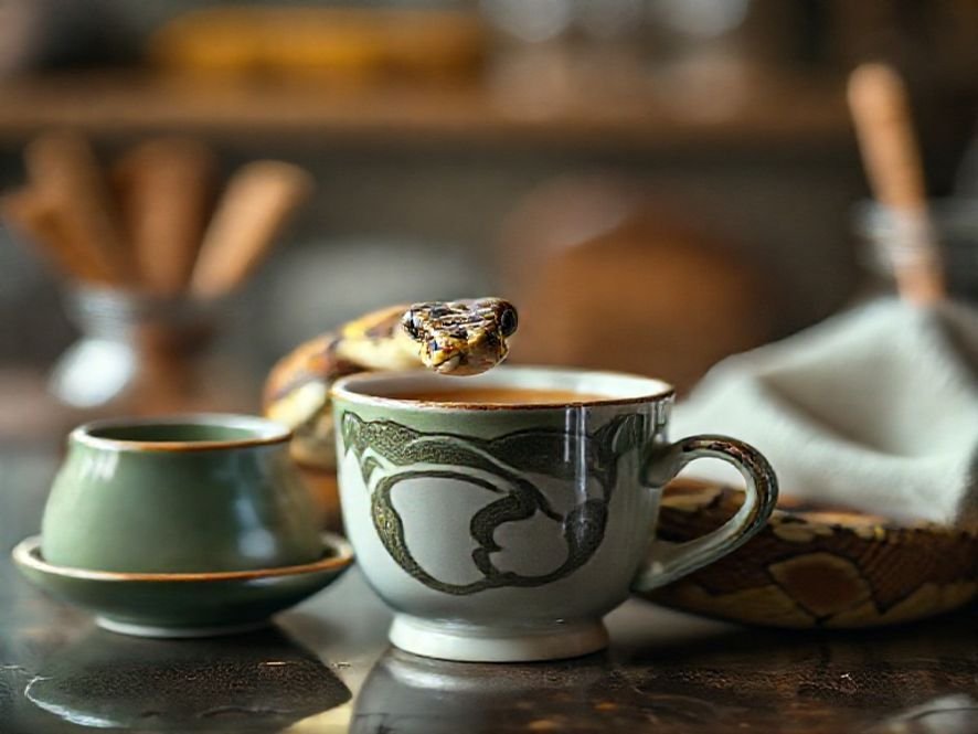 Python Fly Marrom Café: O Toque de Elegância no Setup.