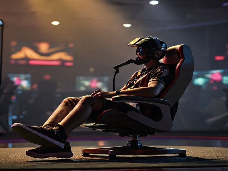 Reclinação 90°-150°: A Versatilidade de Posição da Cadeira Gamer.