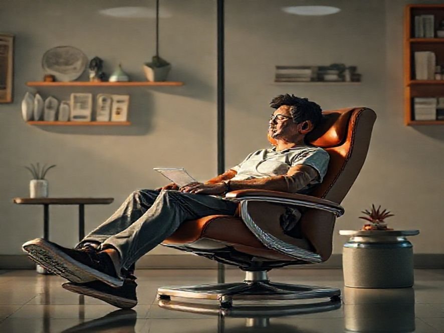 Reclinação 90°-150°: O Mecanismo Otimiza a Postura (Posição de Trabalho e Descanso)?