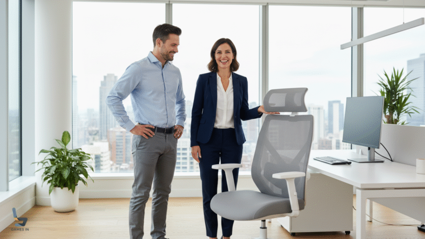 Cadeira Ergonômica 3D Plus Albha Vale a Pena? O Design de Costas Duplas Que Une Beleza e Ergonomia