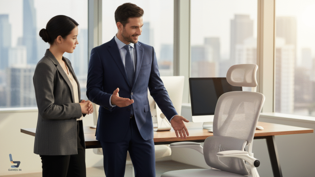 Cadeira Ergonômica 3D Plus Albha Vale a Pena? O Design de Costas Duplas Que Une Beleza e Ergonomia!