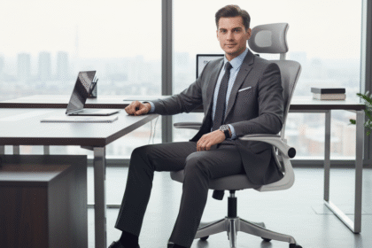 Cadeira Ergonômica 3D Plus Albha Vale a Pena? O Design de Costas Duplas Que Une Beleza e Ergonomia!