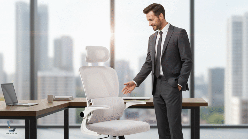 Cadeira Ergonômica 3D Plus Albha Vale a Pena? O Design de Costas Duplas Que Une Beleza e Ergonomia!