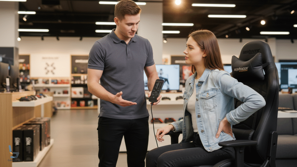 Cadeira Gamer Massageadora Max Racer Tactical-SMI Vale a Pena