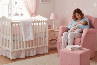 Poltrona de Amamentação Com Balanço: Conforto e Aconchego